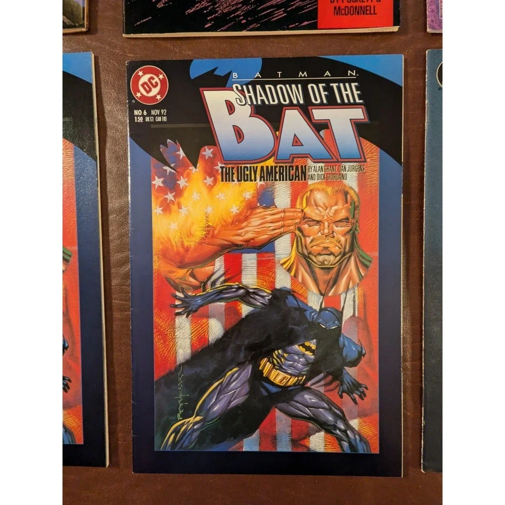DC Comics Batman Lot of 8 Vintage Comic Books 1980s–1990s w/ Duplicates‎